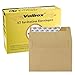 ValBox 100 Qty A7 Invitation Envelopes 5 x 7, 120GSM Brown Kraft Paper Envelopes | for 5x7 Cards, Self Seal, Weddings, Invitations, Baby Shower, Stationery, Offce | 5.25 x 7.25 Inches