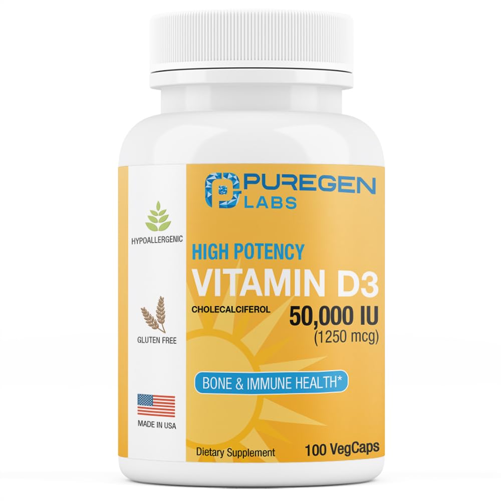 High Potency Vitamin D3 1250 mcg