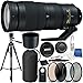 Nikon AF-S NIKKOR 200-500mm f/5.6E ED VR Lens Bundle For Nikon D7200, D7100, D3400, D3300, D3200, D3000, D5500, D5300, D5100, D5000, D750, D600, D90, D80, D70s, D70, D50, D40 with Mfr. Accessories