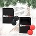WODFitters Double Lacrosse Ball Peanut Massage Ball for Thoracic Spine - Upper Back, Neck, Scapula - Ideal for Mobility Work Before and After WOD (Bla