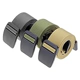 Ayliss Military Light Weight Cottn Nylon Belt Hypoallergenic Plastic Buckle