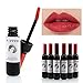 Wine Lipstick, Efly wine lipstick set 6 colors Waterproof Long Lasting Make Up Wine Gloss Matte Lip Sticks Wine Bottle