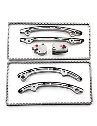 eccpp Kit de cadena de distribución compatible con 2002 2010 Infiniti FX45 M45 Q45 4 litros DOHC 32 V vk45de