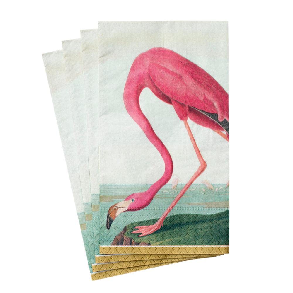 Caspari Audubon Birds Paper Guest Towel Napkins, 15 Per Package