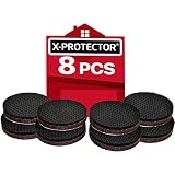 X-PROTECTOR Non Slip Furniture Pads - 8 pcs Premium Furniture Grippers 2
