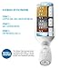 Pelican Water PSF-1 3-Stage Premium Shower Filter with Shower Head, White