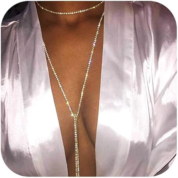 【eL×ONE】Extra Long Necklace シルバー Amazon.com: FashionJunkie4Life Extra Long Sterling Silver