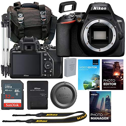 Nikon D3500 DSLR Body Only Camera Bundle Accessory Kit Including