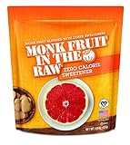 Monk Fruit In The Raw Sweetener, 4.8-Ounce, Pack of 1