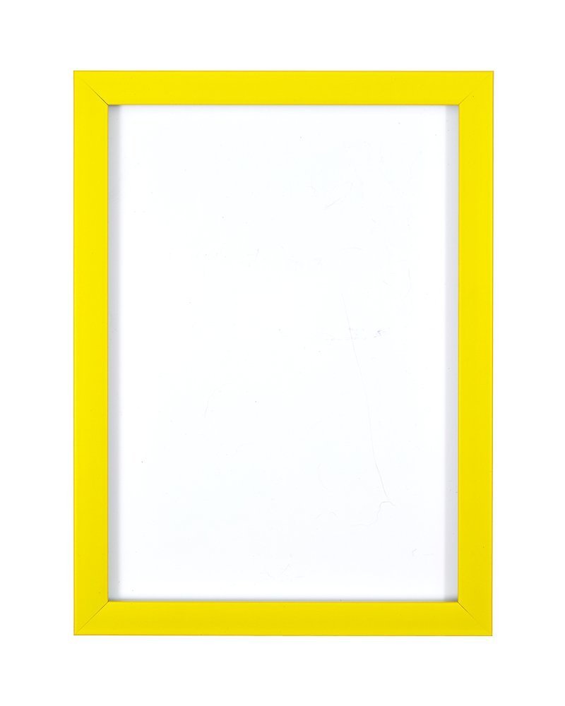 Frame Company Candy Range A4 Plastic Picture Photo Frame, Dijon Yellow — image 1