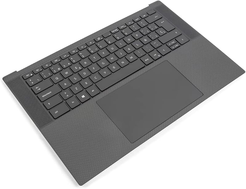 Dell XPS 9500 9510 9520 9530 Palmrest & Touchpad Spanish Backlit Keyboard