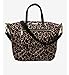 Victoria's Secret Supermodel Essentials Full Zip Tote Bag Leopard Print