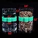 BLSMU Parakeet Water Dispenser,No-Mess Parrot Feeder,Parakeet Waterer,Cockatiel Cage Accessories,Automatic Feeding for Budgies,Finch and Other Bird 2Pcsthumb 1