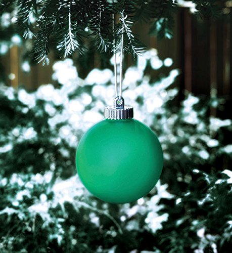 Xodus Innovations WP560 Battery Powered Hanging Decorative Outdoor LED Pulsing 5" Globe Light with Sensor Turns-On at Dark, Green - Thumbnail 2