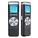 Digital Voice Recorder, TENSAFEE 8g Audio Voice Activated Recorder Rechargeable, Portable Dictaphone Sound Recorder MP3 Player for Lectures/Meetings/Interviews/Class (8G)