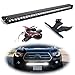 iJDMTOY Lower Grille Mount 30-Inch LED Light Bar Compatible with 2016-23 Toyota Tacoma, Includes (1) 150W High Power LED Lightbar, Lower Bumper Opening Mount Brackets & On/Off Switch Wiring Kit