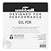 uni-ball 2004056 Gel Pens, Ultra Micro (0.38mm) & Medium (0.8mm) Points, Assorted Colors, 24 Count