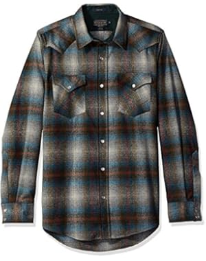 Men's Long Sleeve Button Front Fitted Canyon Shirt