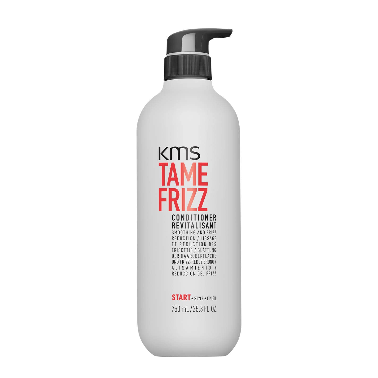 KMS TameFrizz Conditioner, For Medium to Thick Hair, Smooths & Controls Frizz, Vegan & PETA Approved, 750ml