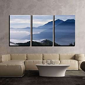 Taiwan Tatachia Beautiful Mountains x3 Panels