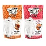 Purina Fancy Feast Duos, 2.1 Ounce Salmon, 2.1 Ounce Natural Rotisserie Chicken