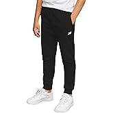 New Balance Boys Sweatpants - Active Performance Fleece Boys Joggers with Drawstring Waist - Athletic Pants for Kids (8-20)