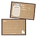 Hadley Designs Set of 50 Recipe Cards - 4x6 Bridal Shower Neighbor Christmas Holiday Gift Recipe Cards (Vintage)