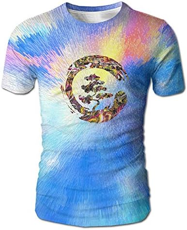 Huhu Tshirt Bonsai Tree Male Funny 3D Printed T-Shirt Tops Tees