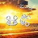 WINNICACA Sun Ear Cuff Earrings Sterling Silver Non Piercing Cartilage Earrings Jewelry Gifts for Women Teens Birthday