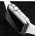 Sfmn Apple Watch 1 Case 2- Pack iwatch 1 42mm Case Ultra-Slim Cystal Clear Full Coverage All-Around PC Hard Cover Case for Apple Watch Series 1 42MM (Clear+Gray)(2Pack-42MM)