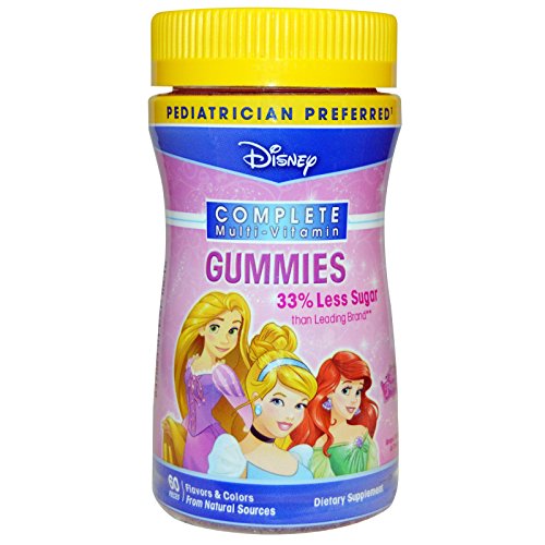 Disney Princess Multivitamin Complete Gummies, 60 Count (Pack of 2) Disney Princess Multivitamin Complete Gummies, 60 Count (Pack of 2)