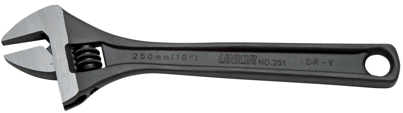 Unior 251/4 Adjustable Wrench, 250 mm