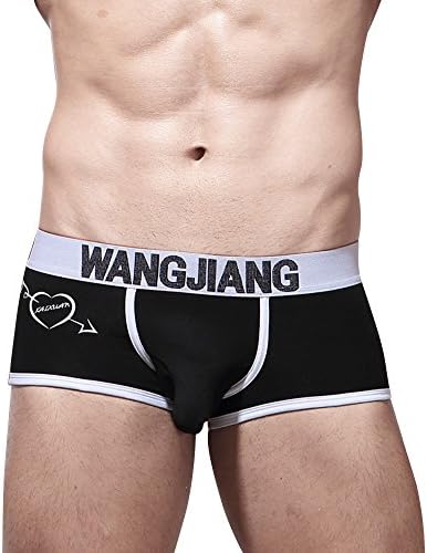Xinantime Men's Boxer Briefs,Sale Sale Male Sexy Splicing Breathable Underwear Soft Cotton Slim Fit Knickers Elephant Nose Bulge Enhancing Underpants Breathable Patchwork Panties