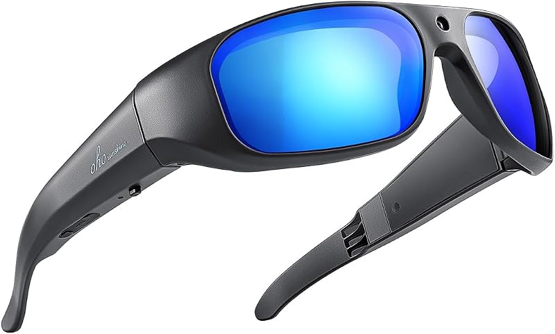 OhO Sunshine 4K Ultra HD Video Sunglasses with 128GB Memory Polarized UV400