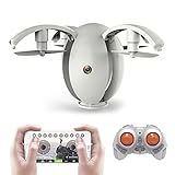 KAI DENG K130 FPV WiFi Drone with HD Camera, Flying Easter Eggs Drones for Kids, RC Helicopter 2.4Ghz 6-Axis Gyro 4 Channels Quadcopter（Remote Controller Included）
