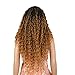 Style Icon Lace Front Wigs 28” Long Curly Wig Ombre Blonde Wig for women Synthetic Wig Density 130% Heat Resistant Replacement Wig (28