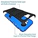 J7 Case,Galaxy J7 Case(2016 Version),K-Xiang(Armor Series) Heavy Duty Protection Hybrid Shockproof Dual Layer Protective Case Cover With Stand for Samsung Galaxy J7 (Lake Blue)