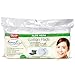 AnnaLisa large 100% Pure Combed Cotton Aloe Vera Pads for Makeup/Nail Polish Removal |120-Piece Italian Ovals Facial Cleansing | 3 Packs of 40 Hypoallergenic & Absorbing Cotton Ovals