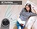 Aikoper Tower Fan, Oscillating Fan with Quiet Cooling 3 Wing Mode, 3 Speed and Remote Control, up to 7h Timer, LED Display, Low Noise Whole Room Floor Fan, 36-Inch, Black