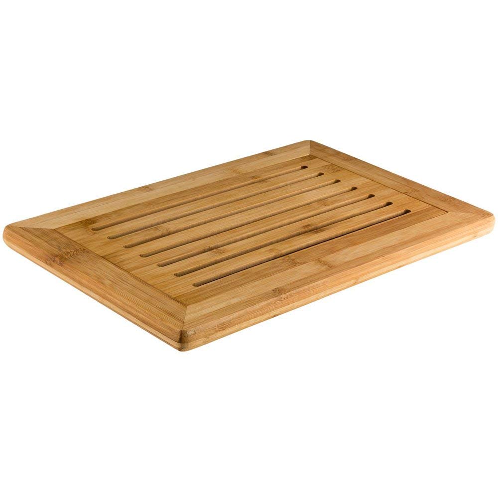 Kesper Bread and Cutting Board, Bamboo, Brown, 42 x 28 x 2 cm