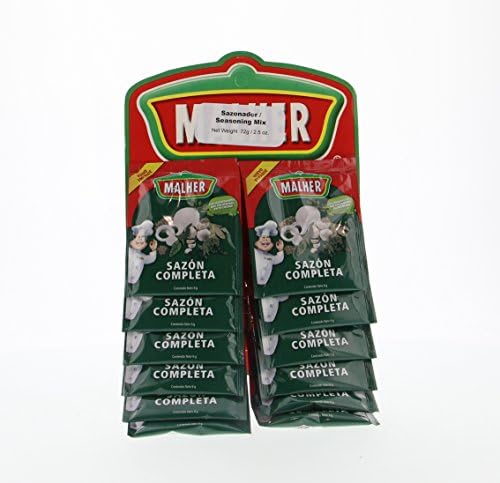 Malher Full Sazon - Sazon Completa 12 Units (Pack of 1)
