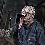 Máscara Resident Evil Zombie Licker Fiesta de Disfraces de Halloween 12 Máscara Resident Evil Zombie Licker Fiesta de Disfraces de Halloween