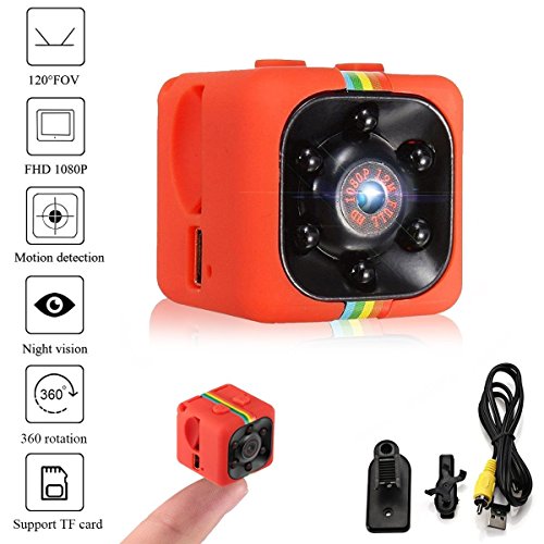 Crazepony mini camera sq11 hd camcorder 3.6mm night vis…