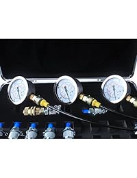dusichin dus 900 excavadora Kit de prueba, ensayo de presión hidráulico Tester, Guage acoplamiento 9000 PSI de presión hidráulica