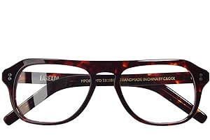 EAREADA Men Vintage Aviator Eyeglasses Kingsmen Glasses MPO848DTO Acetate Frames Clear Lens Glasses…