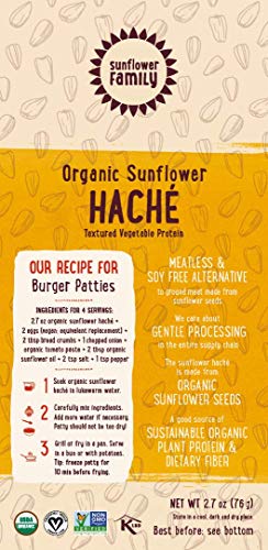 SunflowerFamily Organic Sunflower Haché