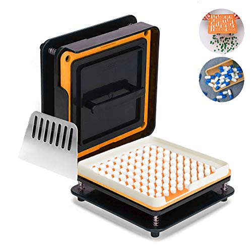 Third Generation Capsule Filling Machine for Size 0 - Make Your Own Capsules Now Easier and Faster - Use with Empty Gelatin or Vegetarian Caps - Clear Illustrated Instructions with Video