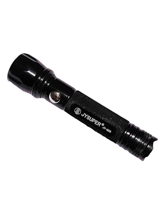 MOVEON-JY Super JY-859 Ultra Bright LED Rechargeable Metal Flash Light/Torch/Spot Light