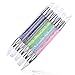DDLBiz 1Pcs Pencil Strass Nail Art Brush Nail Silicone Brushes With Acrylic Strap
