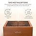 VAVA Essential Oil Diffuser with Real Oak Wood, 8-16 Hours Working Time Aroma Diffuser, Japanese Zen Design Ultrasonic Diffusers, Diffusers for Essential Oils, Waterless Auto Shut-off